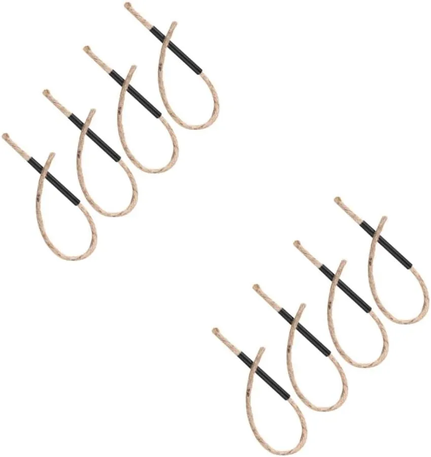 BESPORTBLE Fuse Rope Wick Fire Starter Plugs Survival Wick Cord Jute Fire Starting Rope Outdoor Survival Drill Wick