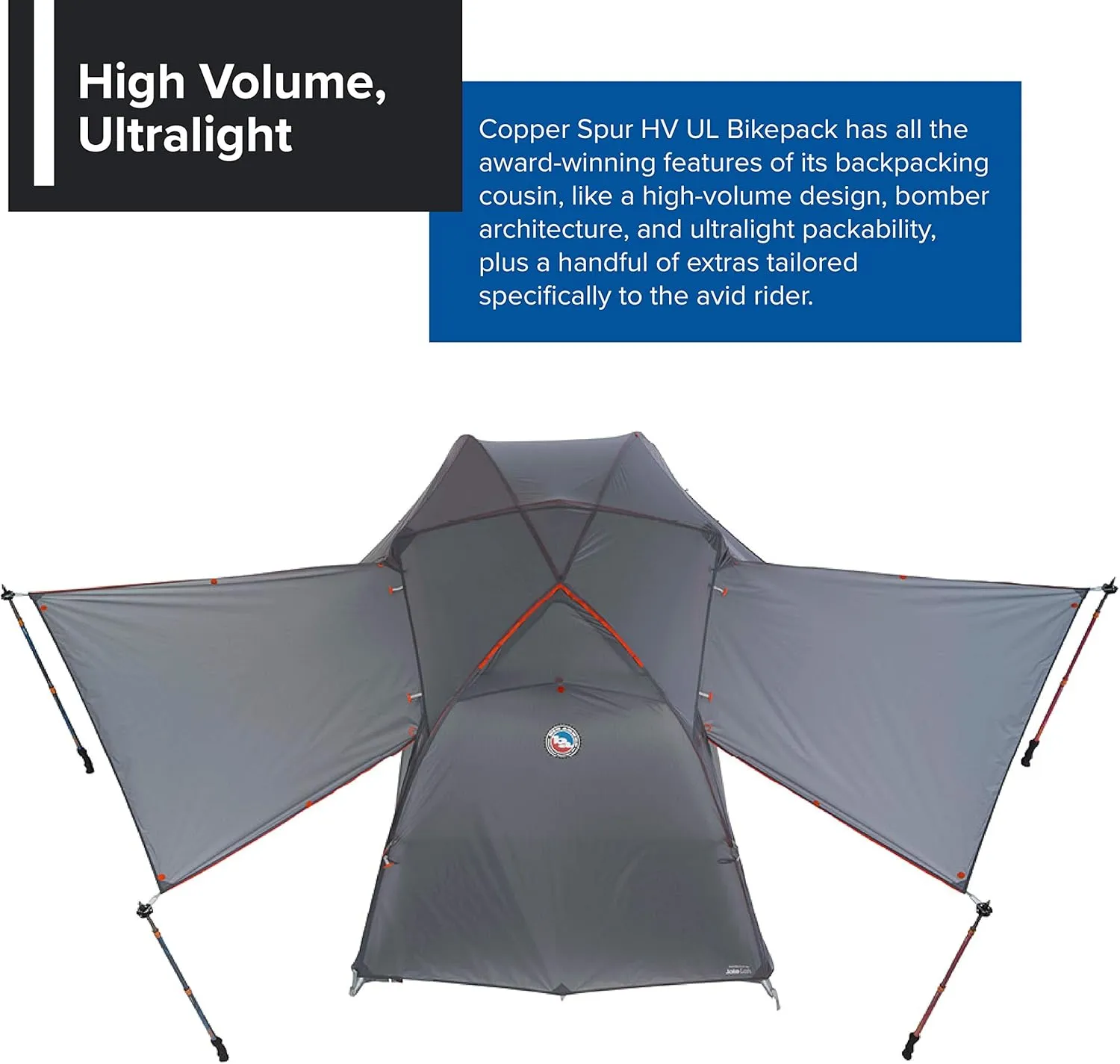 Big Agnes Copper Spur HV UL Ultralight Bikepacking Tent