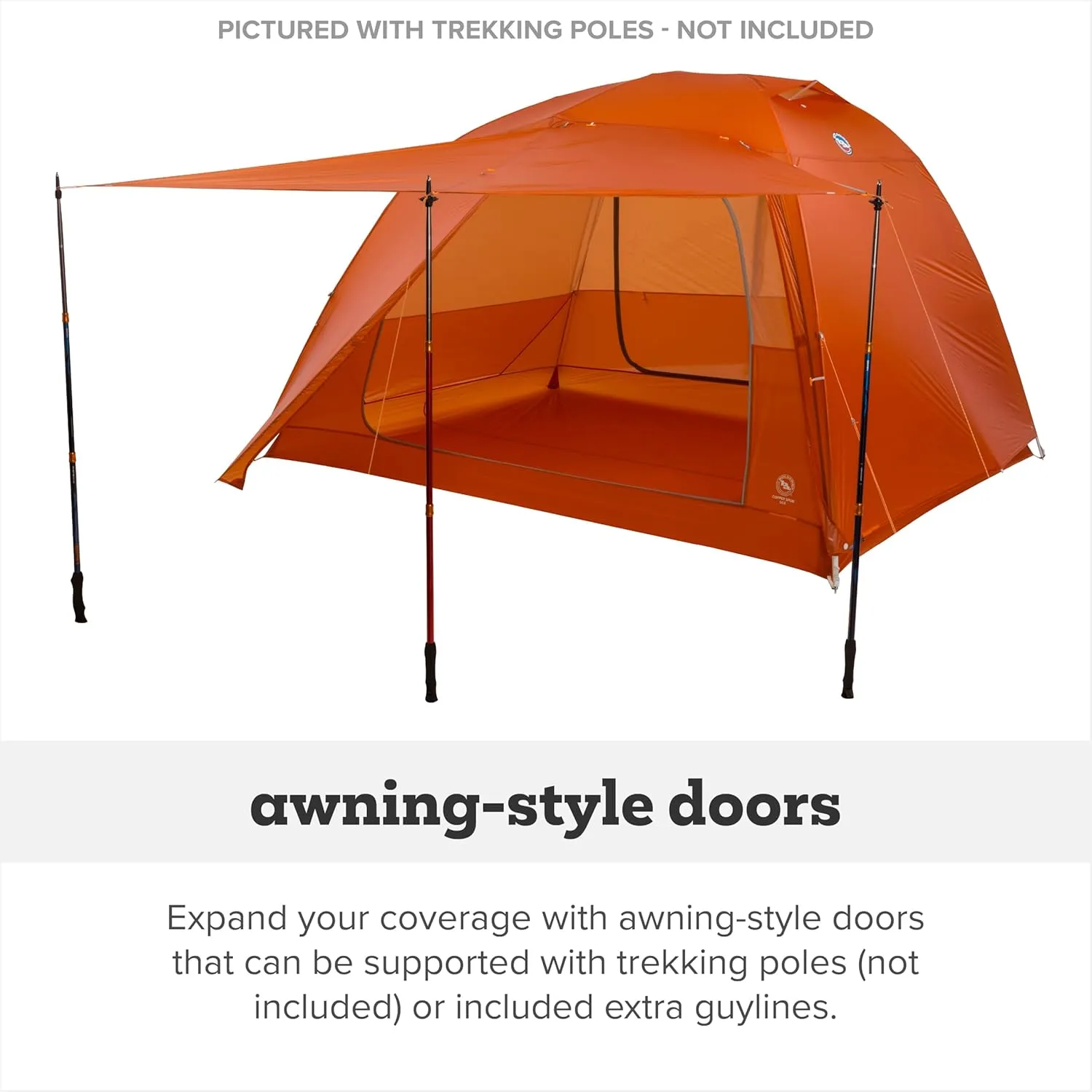 Big Agnes Copper Spur UL - Backpacking Tent for Camping, 3 Season, Ultralight, Waterproof, Anodized Poles
