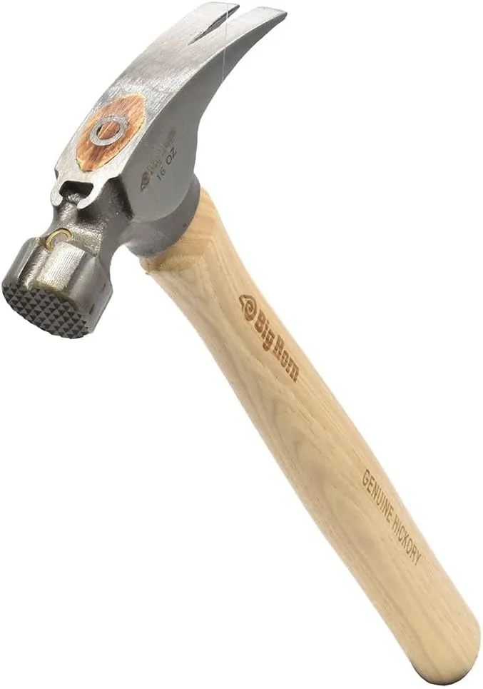 Big Horn 15127 16 Oz California Claw Hammer with Hickory Handle