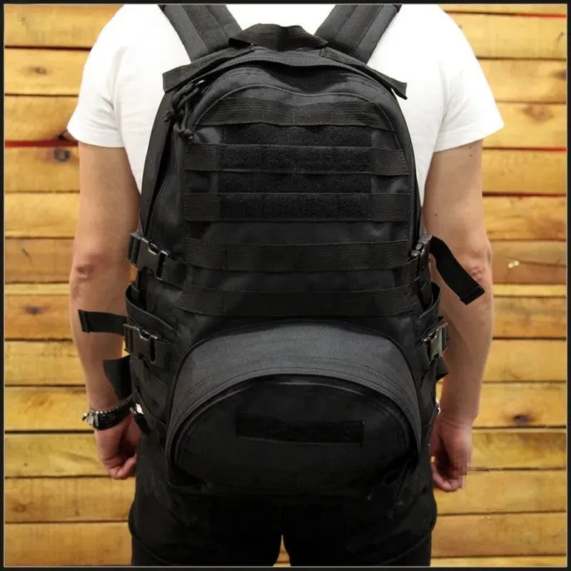 BK-1018 30L Outdoor Waterproof Black EDC Pack Military Tactical Backpack Mochila Tatical
