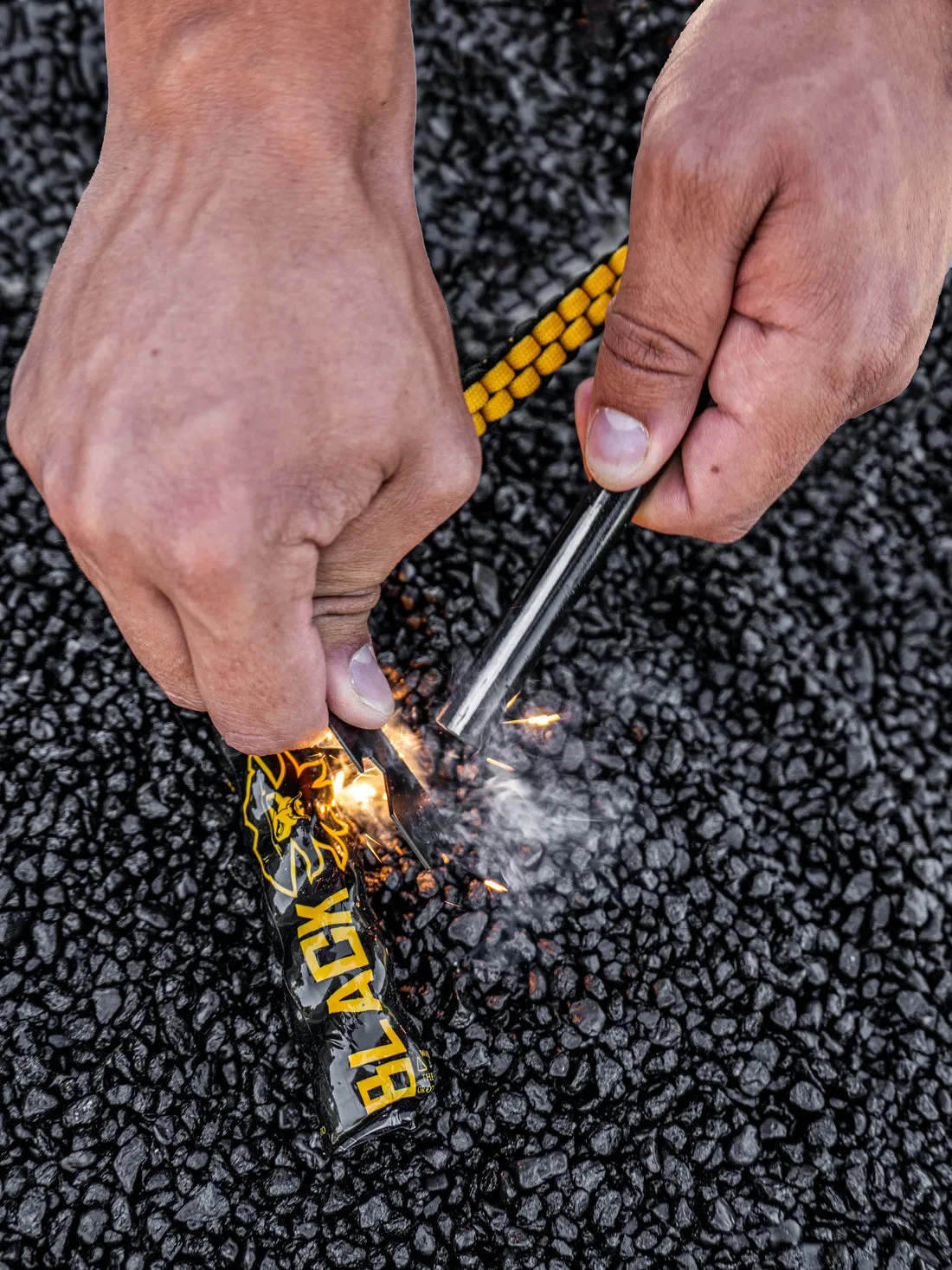 Black Beard Fire Starters - Black Beard's Ferro Rod