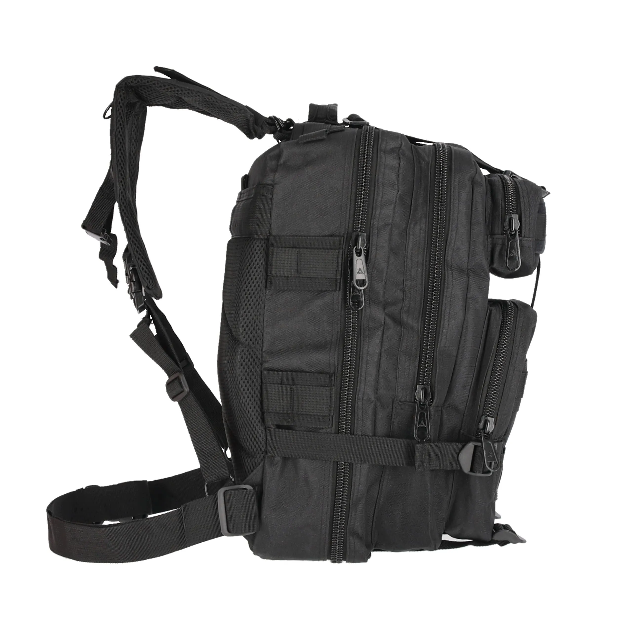 Black Military Tactical Backpacks Molle System
