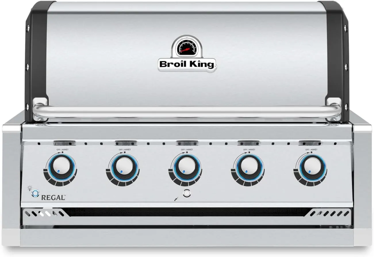 Broil King 886717 Regal S 520, Natural Gas (NG), Stainless Steel, Black