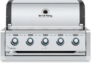 Broil King 886717 Regal S 520, Natural Gas (NG), Stainless Steel, Black