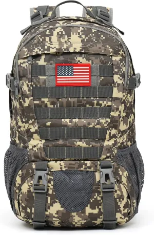 Camo Backpack for boys, Teen Boys Backpacks for School, Camo Bookbag for kid,Small Tactica Backpack for outdoor 30L