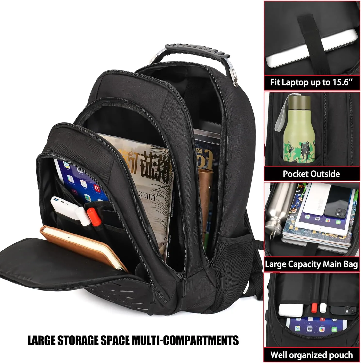Camo Backpack for boys, Teen Boys Backpacks for School,Camo Bookbag for kid,Small Tactica Backpack for outdoor,with USB Charging Port,40L