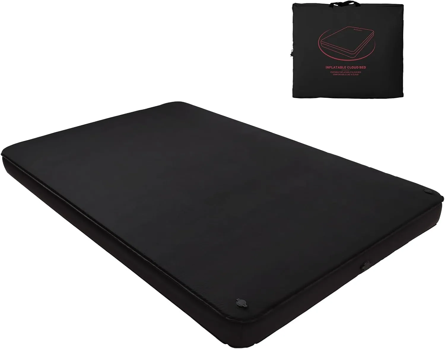Camping Air Mattress Inflatable Mattress Blow Up Camping Mat Queen Size Twin Foam Sleeping Mat Airbed Portable for Camping Travel Home Outdoor Guests