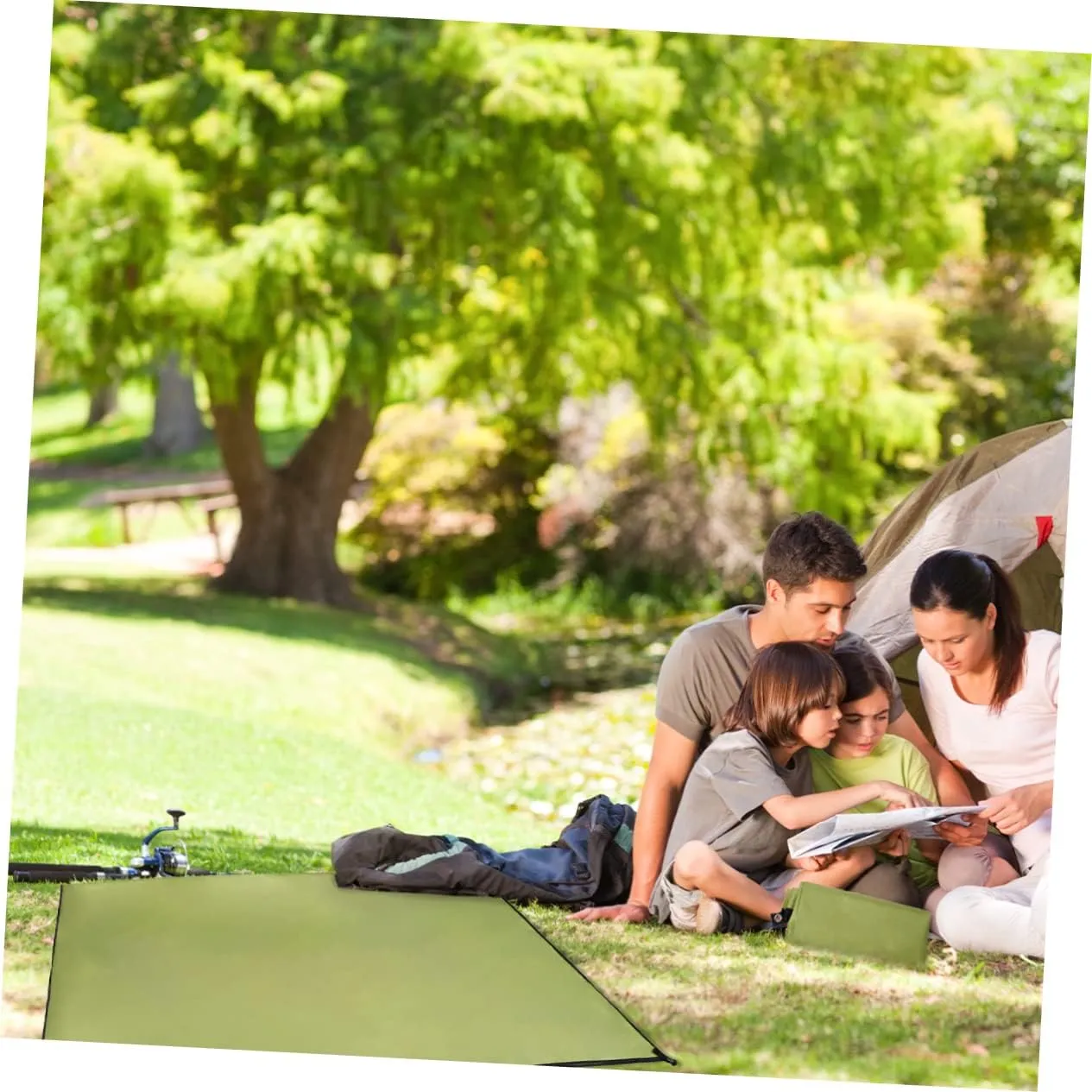 Camping Blanket Waterproof Oxford Cloth Mat Portable Outdoor Blanket Beach Pad Hiking Ground Mat