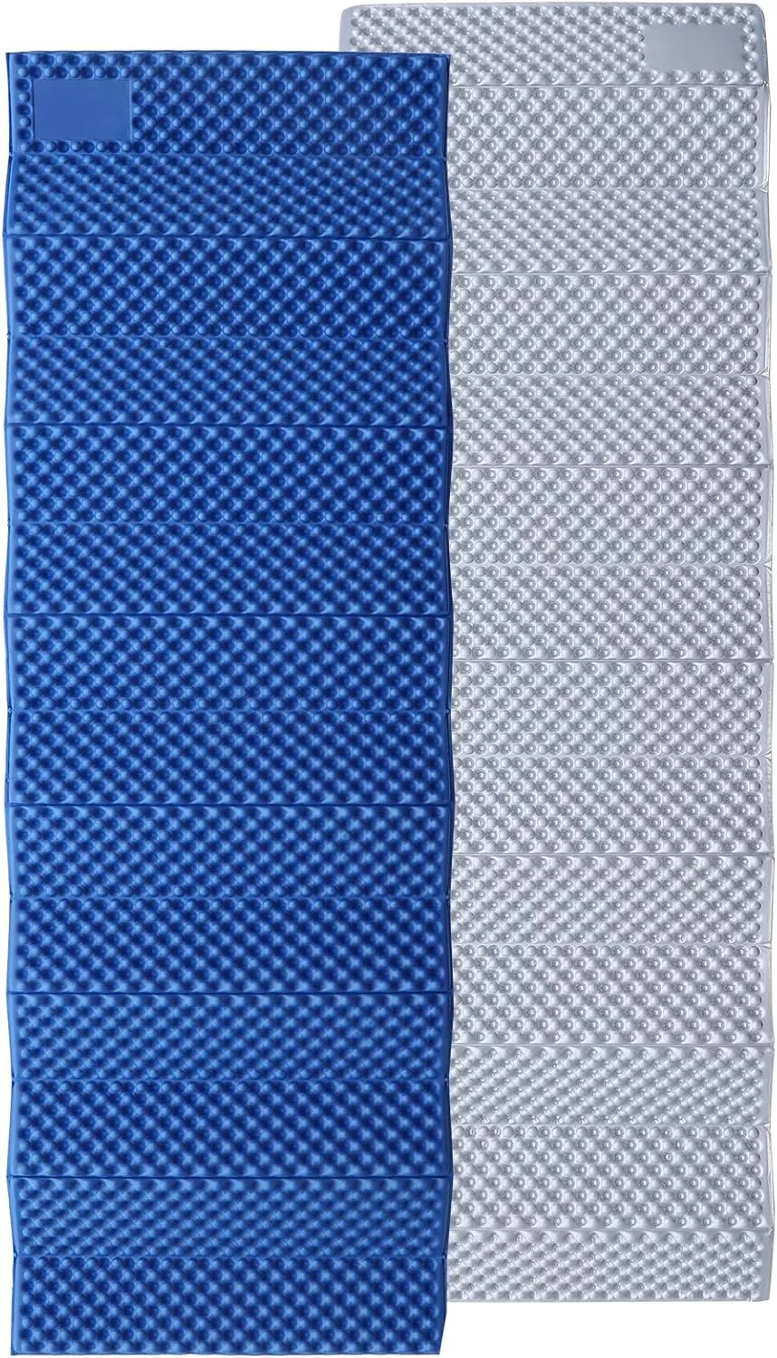 Camping Foam Sleeping Pad Lightweight Closed Cell Folding Camping Mat Moisture-Proof Camping Mattress Portable for Outdoor Hiking Mountaineering Blue