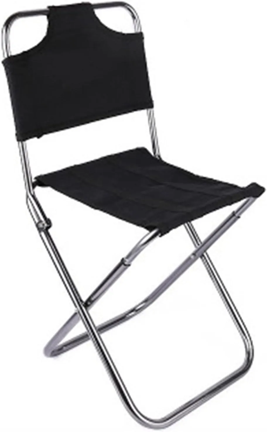 Camping Folding Stools Outdoor Portable Folding Chair, Aluminum Alloy Fishing Stool, Outdoor Leisure Chair, Back Chair, Household Harness