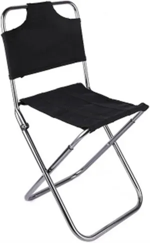 Camping Folding Stools Outdoor Portable Folding Chair, Aluminum Alloy Fishing Stool, Outdoor Leisure Chair, Back Chair, Household Harness