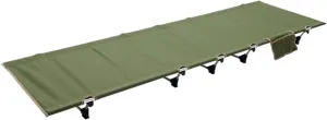 Camping Outfit Single Camping Bed Outdoor Portable Camping Cot Aluminum Alloy Ultralight Tent Bed Hiking Backpacking Bed Marching Simple Bed Fashionable (Color : Black)