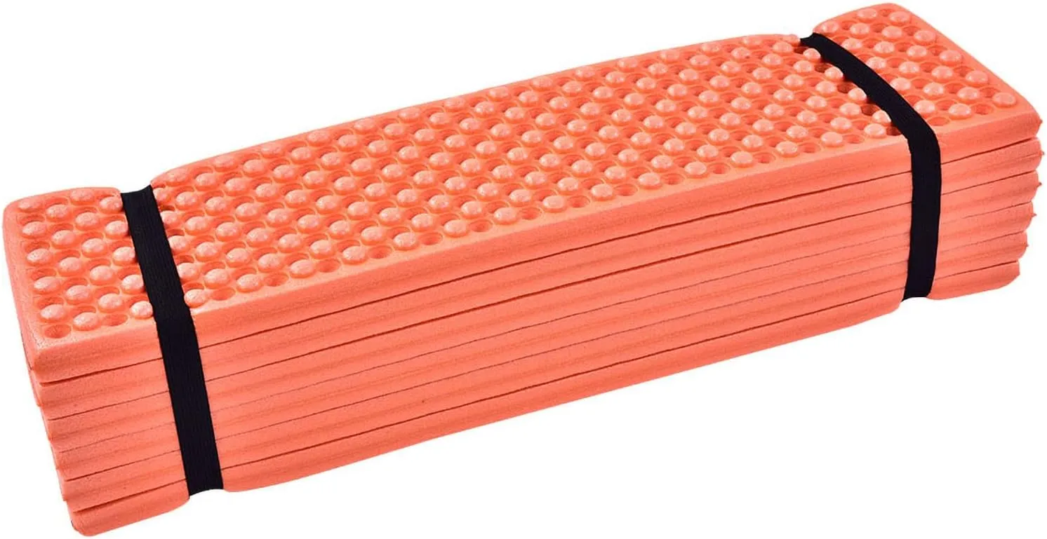 Camping Pad, Outdoor Foam Sleeping Pad Camping Mat Camping Sleeping Mat Foam Camping Pad Folding Sleeping Pad Camping Foam Pad for Beach Tent