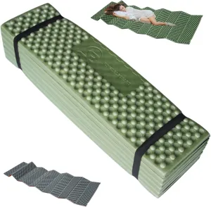 Camping Sleeping Pad, Foam Sleeping Pad Waterproof Moisture-Resistant Ultralight Foldable Egg Crate Soft for Outdoor Backpacking Hiking Picnic