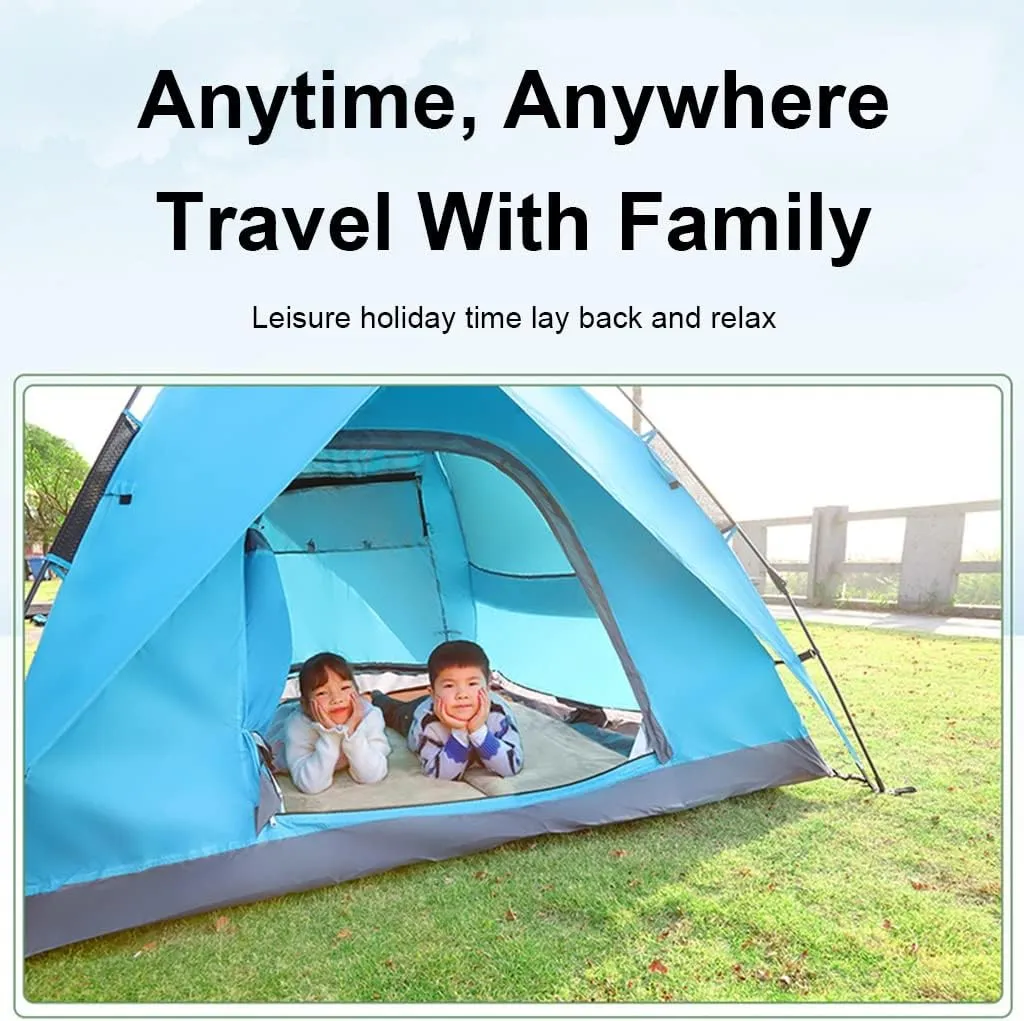 Camping Sleeping Pad, Self Inflating Sleeping Pad Camp Mat with Pillow Ultralight Air Mattress for Tents Camping Hiking Backpacking Trek Car Truck Travel Beach (Color : D)