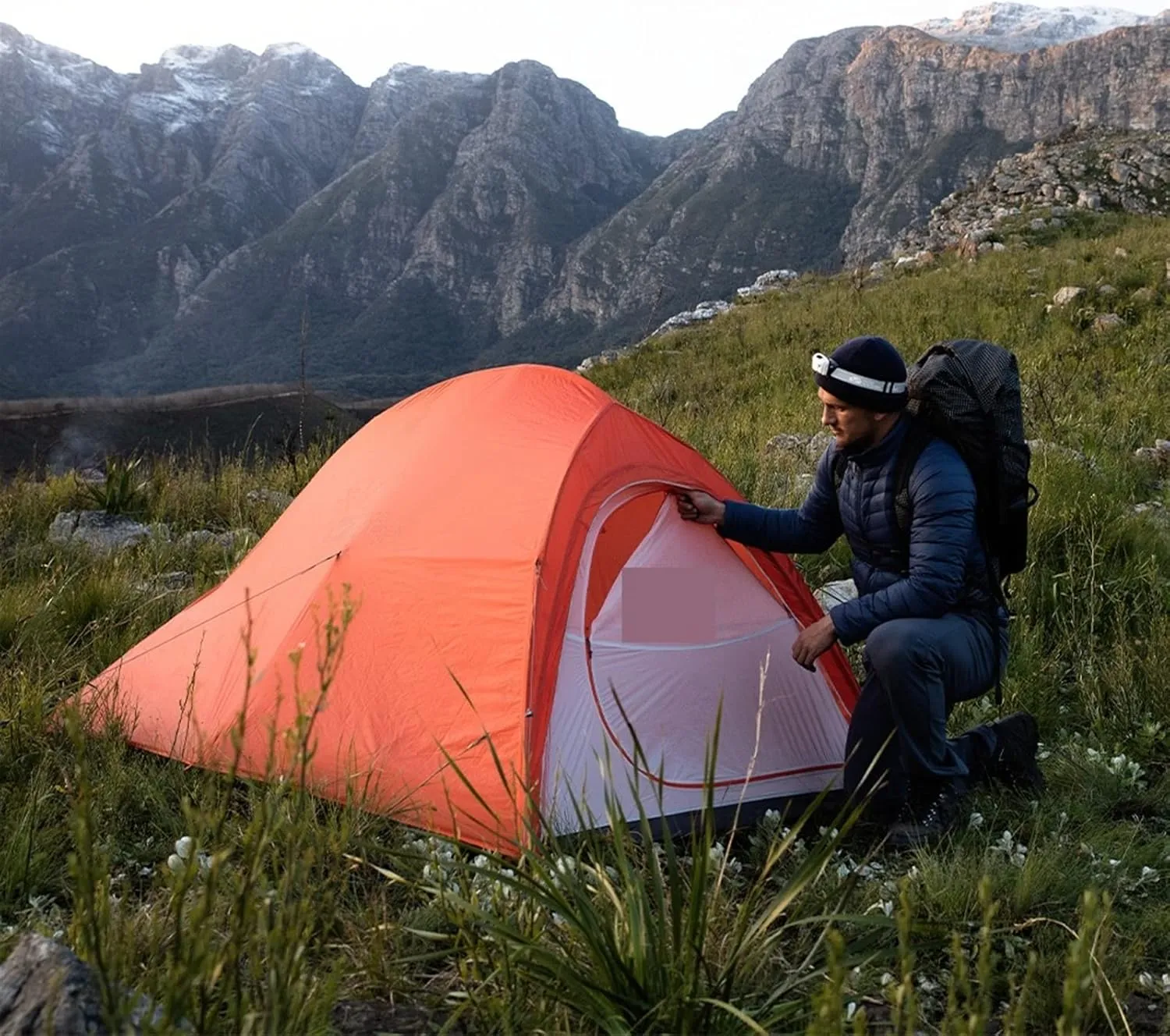 Camping Tent Backpacking Tent Ultralight Lightweight Waterproof Camping Outdoor