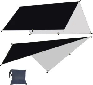 Camping Tent Ultralight Tarp Awnings Shelters Shade Sail Sunshade Garden Canopy Waterproof Outdoor Camping Tarp Tourist Travel Sun Shelter (Color : 1,