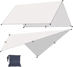Camping Tent Ultralight Tarp Awnings Shelters Shade Sail Sunshade Garden Canopy Waterproof Outdoor Camping Tarp Tourist Travel Sun Shelter (Color : 1,