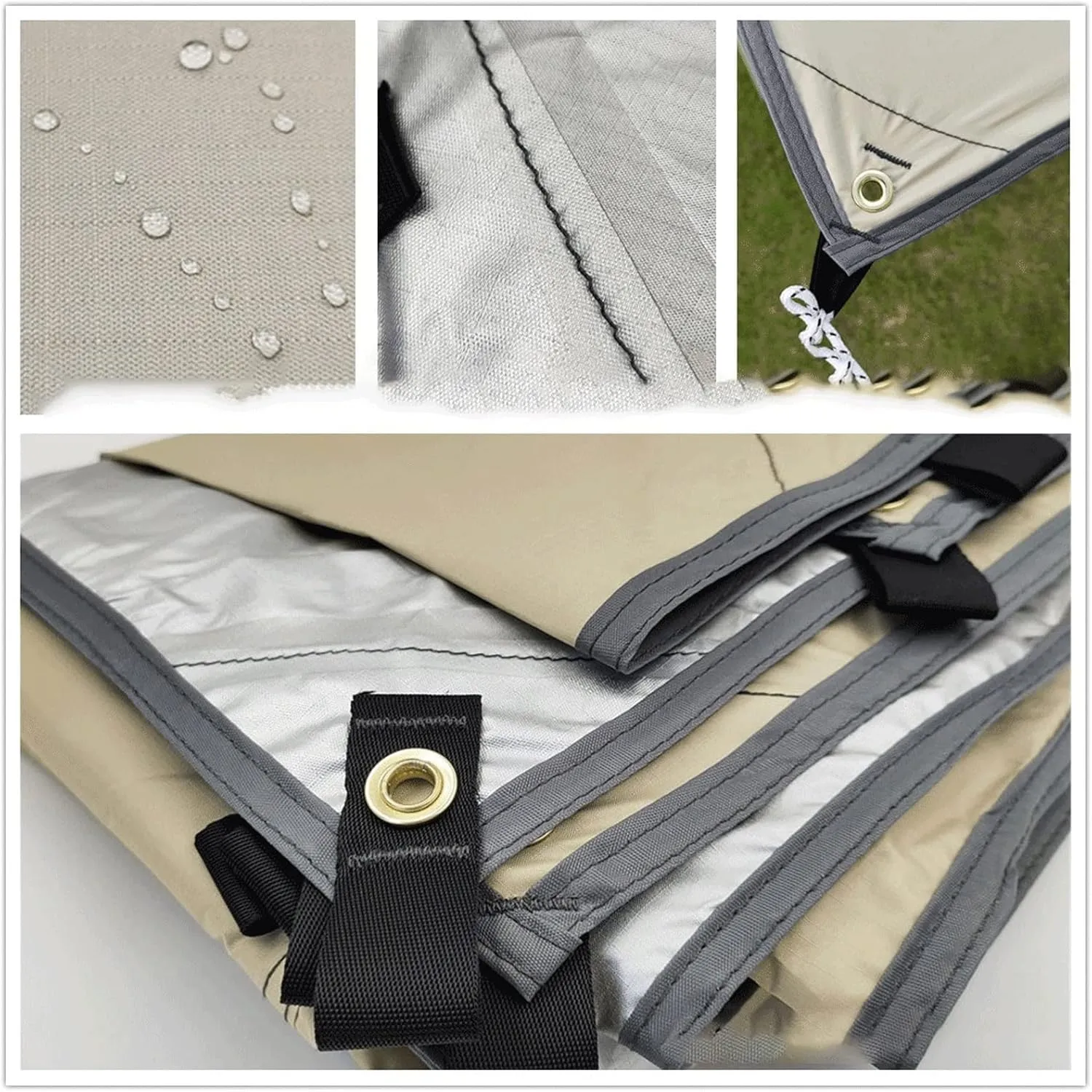 Camping Tent Ultralight Tarp Awnings Shelters Shade Sail Sunshade Garden Canopy Waterproof Outdoor Camping Tarp Tourist Travel Sun Shelter (Color : 1,