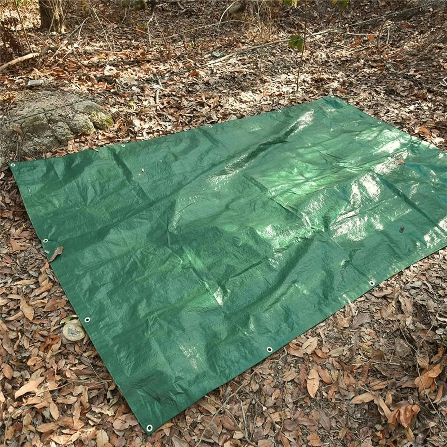 Camping Tent Ultralight Waterproof Sun Shelter Garden Awnings for Outdoor Canopy Awning Cloth Tent Tarpaulin Canvas Truck Car Tarp Sheet (Size : 1.7X2