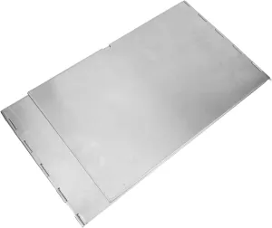 Camping Windscreen Round Fire Pit Cover Stove Windshield for Camp Fire Wind Protection