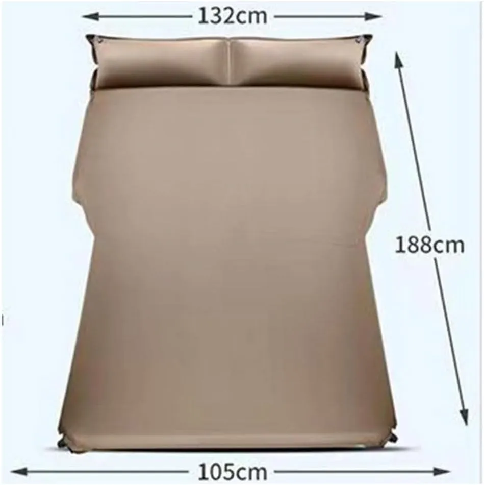 Car Automatic Inflatable Mattress for Jeep Compass 2007 2008 2009 2010 2011 2012 2013 2014 2015 2016 2017, Thickened Trunk Sleeping Pad Portable Outdoor Recreation Travel Camping Airbed,D