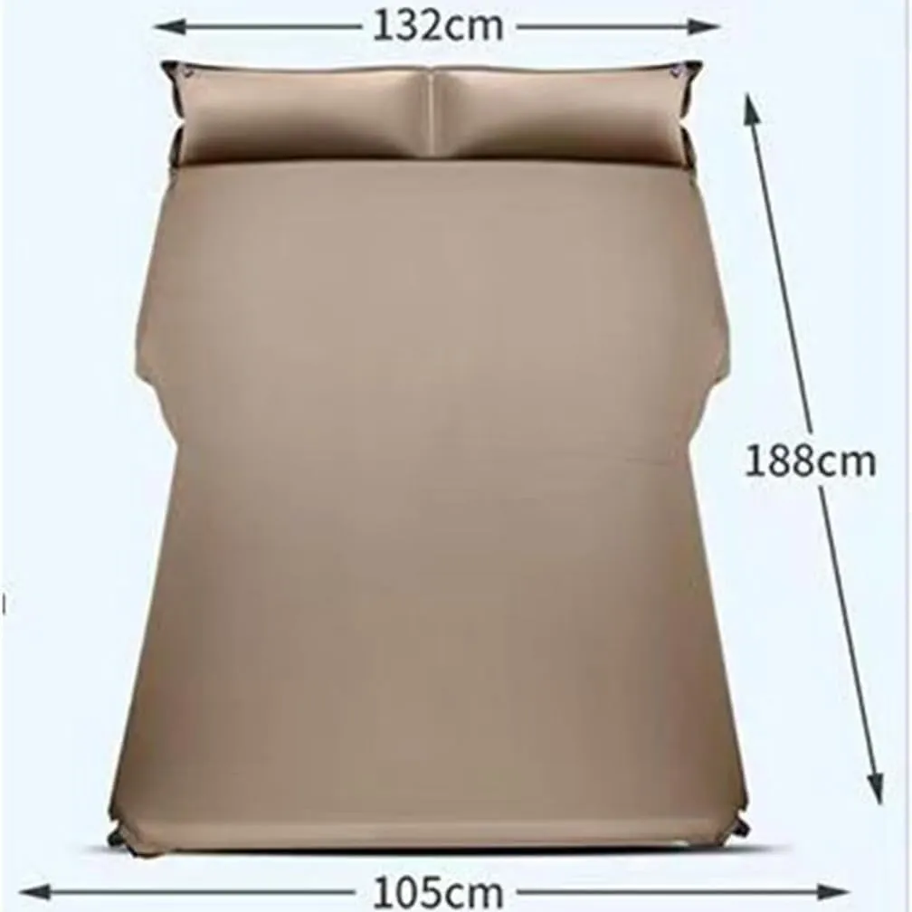 Car Inflatable Mattress Compatible with Subaru Forester 2014-2018 - Outdoor Camping Travel Portable Sleeping Pad - Adjustable Wear Resistant Auto Accessories - A-Black(B-Blue)