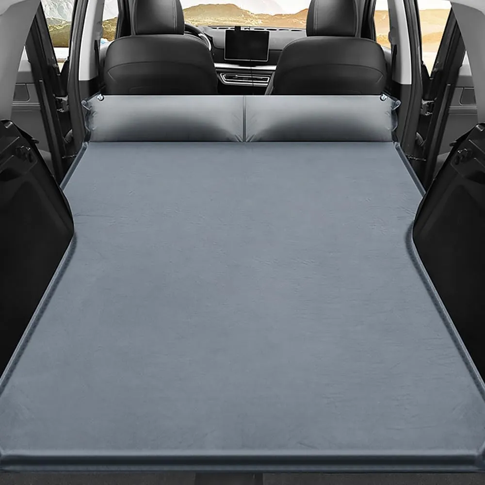 Car Inflatable Mattress for Subaru Forester 2014 2015 2016 2017 2018 Portable Air Sleeping Bed with Pillow Camping Travel Cot Inflatable Trunk Sleeping Pad,Grey1