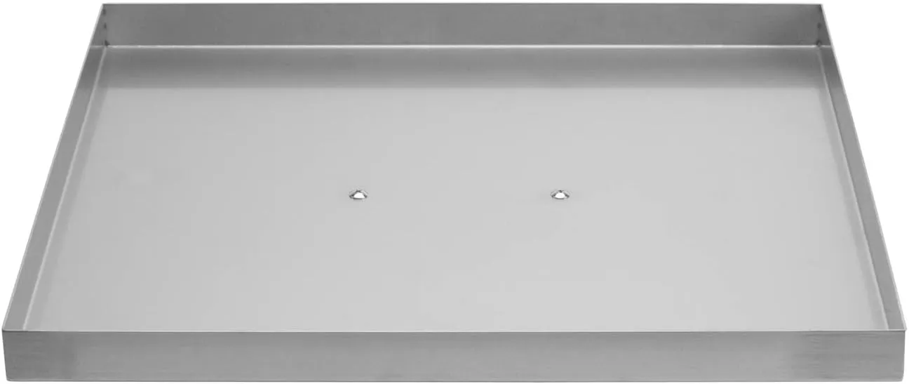 Celestial Fire Pit Cover for 12” Square Burner Pan (15" Actual Size), Stainless Steel