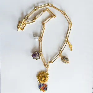 Charm Necklace - Compass