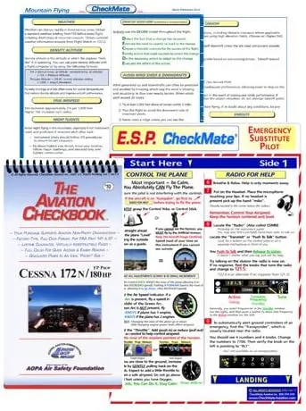Checkmate - Compatible Standard Checklist for a Cessna 172N/180hp CS Prop