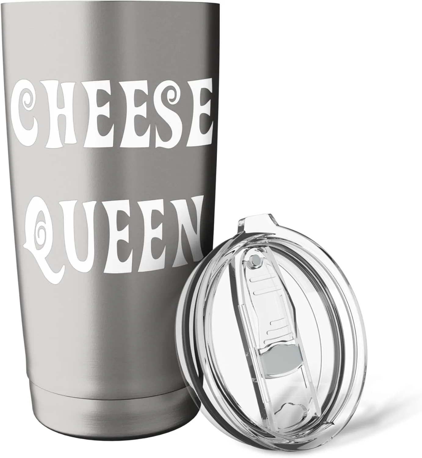Cheese Queen Dairy Lover Stainless Steel Insulated Tumbler