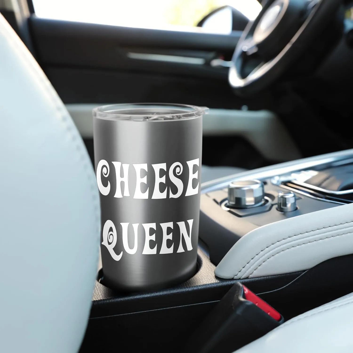 Cheese Queen Dairy Lover Stainless Steel Insulated Tumbler