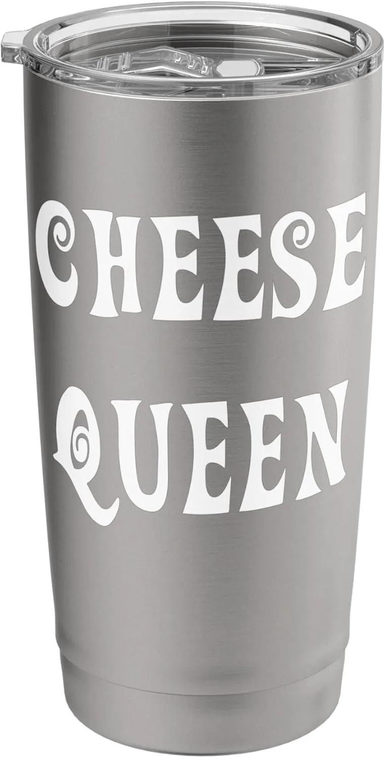 Cheese Queen Dairy Lover Stainless Steel Insulated Tumbler