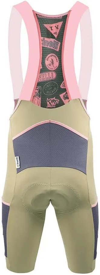 Cinelli Gravel Bib Shorts, Agave