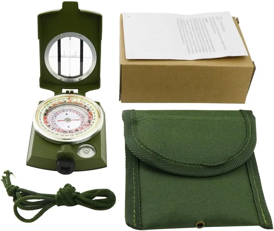 Compass Compass Outdoor Luminous Compass Portable Dragon Hunting Compass Feng Shui Disk