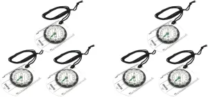 Cords 6 Pcs Compass Hiking Outfit Scale Rope Camping Tools Cord Hiking Gear Marine Metal Off-Road Backpacking Equipment Major Man Vs. Wild Work Survival Compass