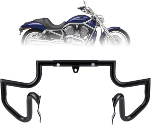 Crash Bar Engine Guard Highway Freeway Bar for Harley V-Rod Vrod Night Rod Muscle VRSC VRSCF VRSCA (Black)
