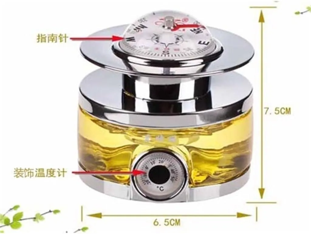CSCDD Car Direction Instrument Car Compass High-Precision Car Compass Three-in-one Car Compass Perfume Decoration
