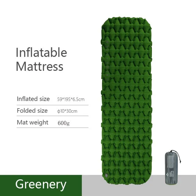 Customer satisfaction Air Lightweight Mattress TPU Inflatable Camping Nylon Portable Naturehike Mat Moisture-proof Mattress Pad NH19Z032-P Sleeping Top-notch service
