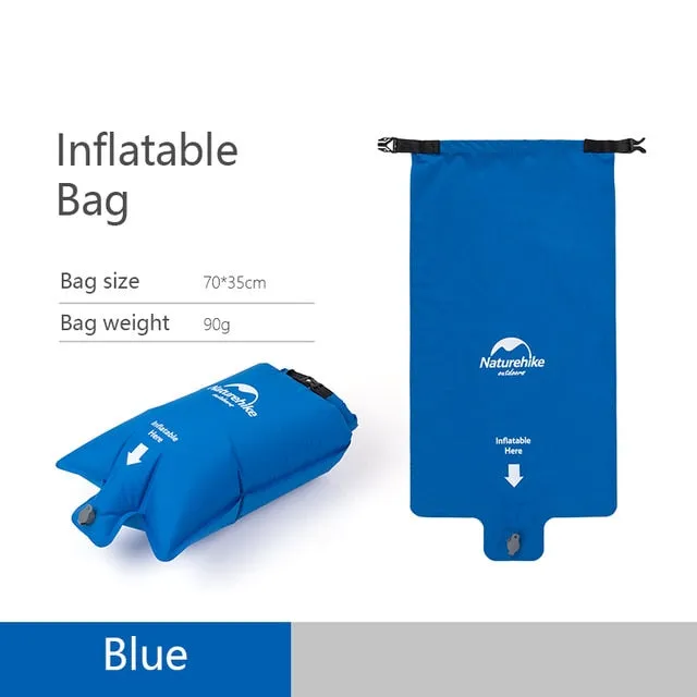 Customer satisfaction Air Lightweight Mattress TPU Inflatable Camping Nylon Portable Naturehike Mat Moisture-proof Mattress Pad NH19Z032-P Sleeping Top-notch service