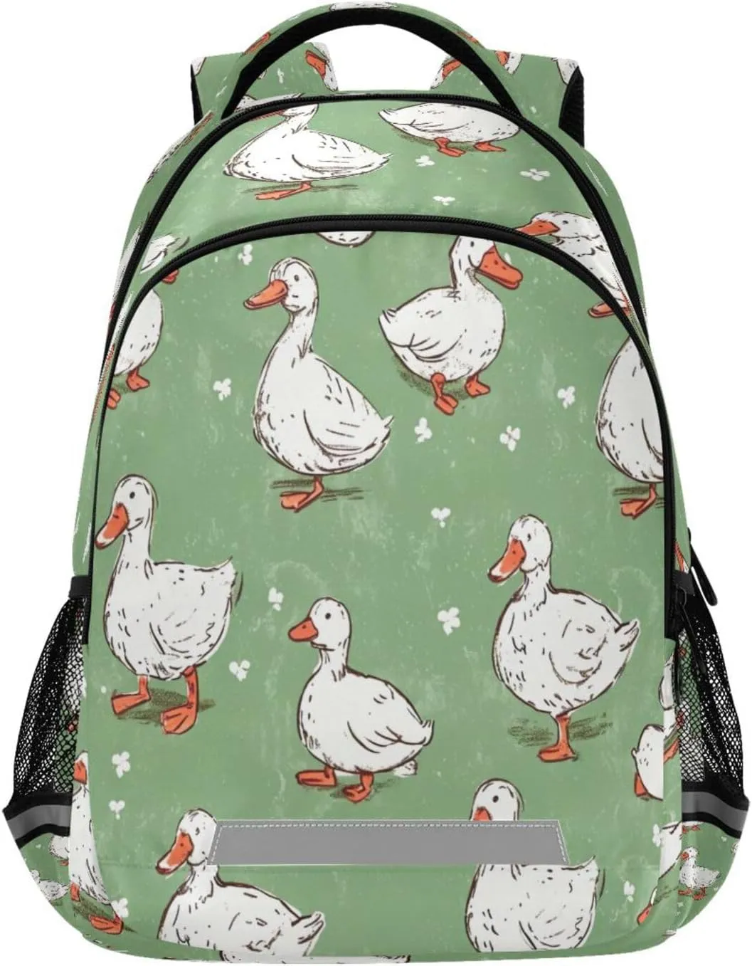 Cute Ducks Design Waterproof Backpack - Casual Outdoor Sports Daypack with Ergonomic Shoulder Straps#327