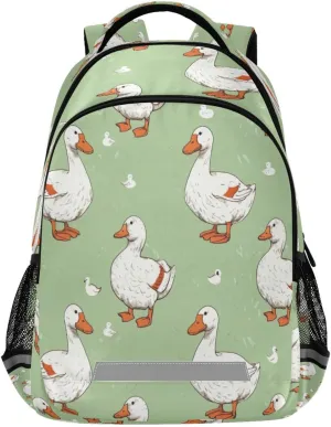 Cute Ducks Design Waterproof Backpack - Casual Outdoor Sports Daypack with Ergonomic Shoulder Straps#330