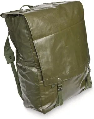 Czech Military M85 Vinyl Rucksacks, 2 Pack, Used