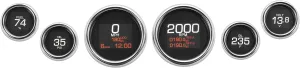 Dakota Digital MLX-8604 MLX Series 6 Gauges Set