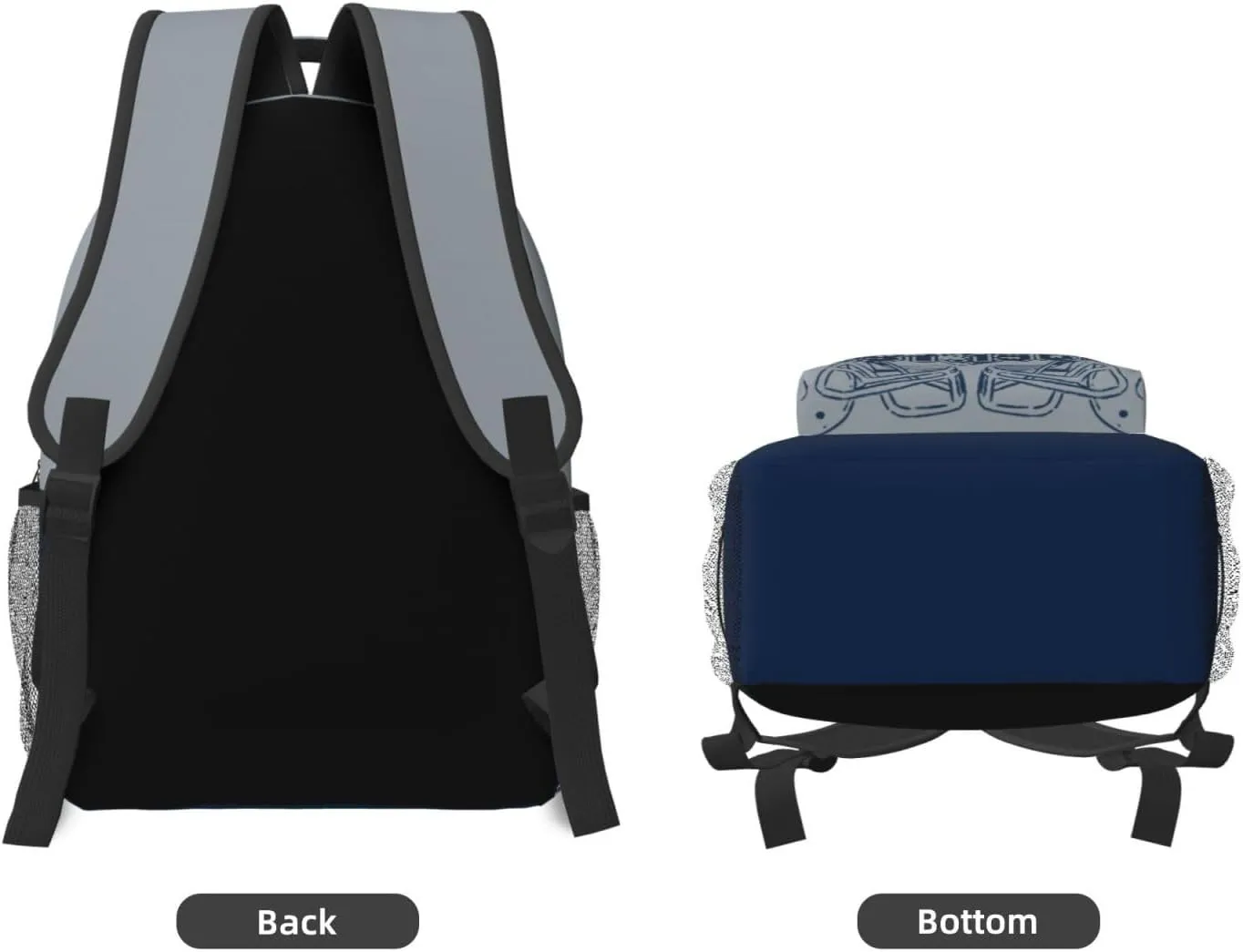 Dallas Backpack for Boys and Girls, Laptop Backpack for Men and Women, Large Capacity Lightning Bookbag Waterproof Adjustable School Bags for Travel Daypack Laptop Sport Bag