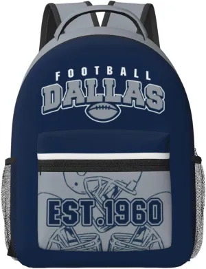 Dallas Backpack for Boys and Girls, Laptop Backpack for Men and Women, Large Capacity Lightning Bookbag Waterproof Adjustable School Bags for Travel Daypack Laptop Sport Bag