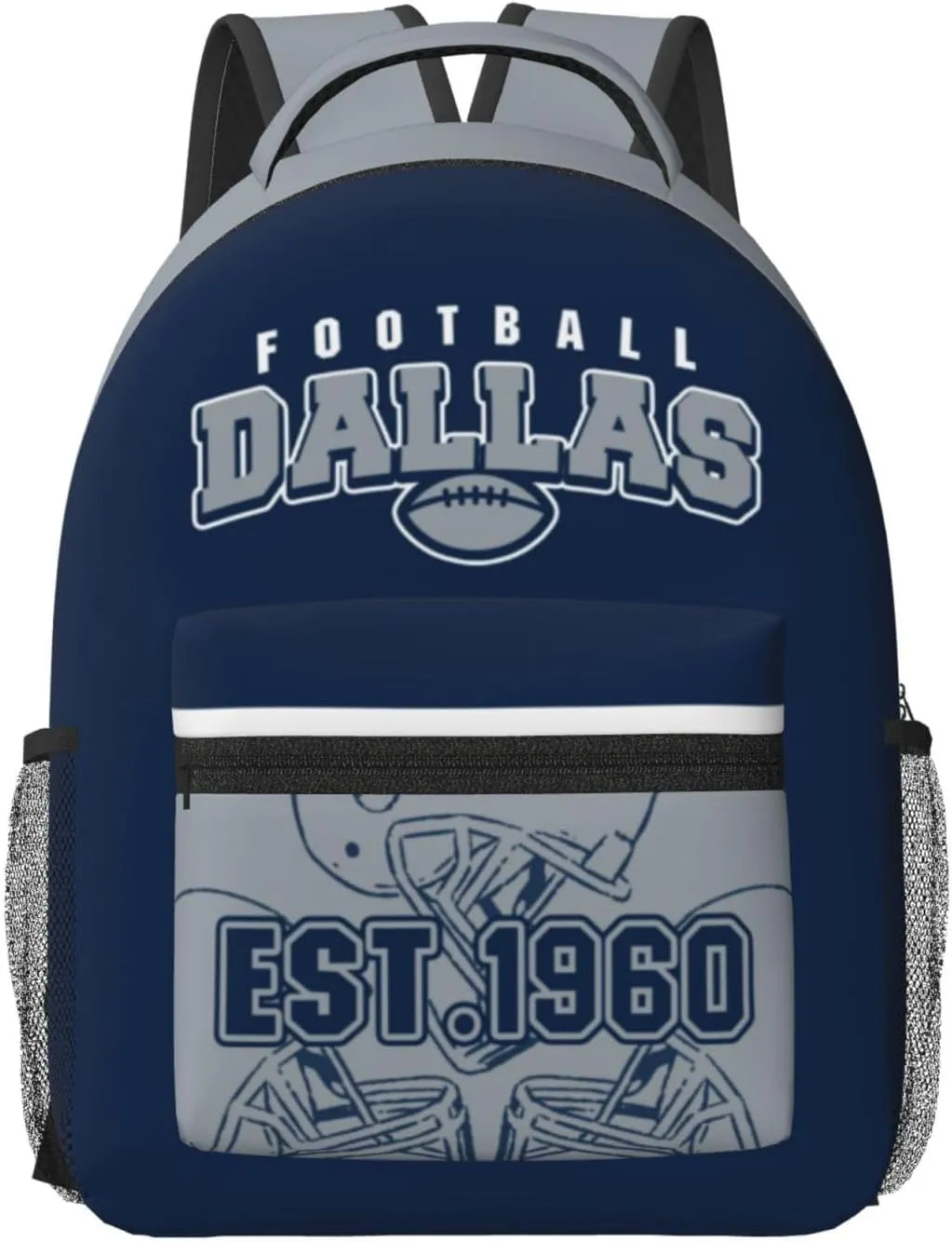 Dallas Backpack for Boys and Girls, Laptop Backpack for Men and Women, Large Capacity Lightning Bookbag Waterproof Adjustable School Bags for Travel Daypack Laptop Sport Bag