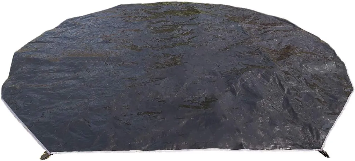 DANCHEL OUTDOOR B5PRO/B2/B2A Bell Tent Footprint, 3/4/5/6m Waterproof Round Tarp Ground Sheet for Canvas Yurt Tent Floor Protector Camping Glamping Accessories
